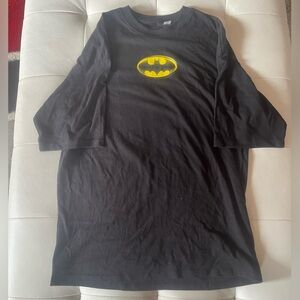 batman and joker oversized graphic tee